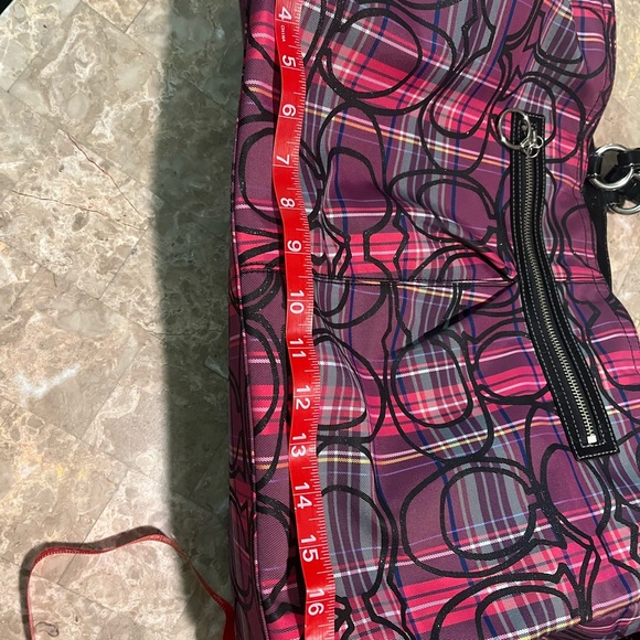 Coach large tote with laptop case and matching small accessory case - Picture 8 of 16